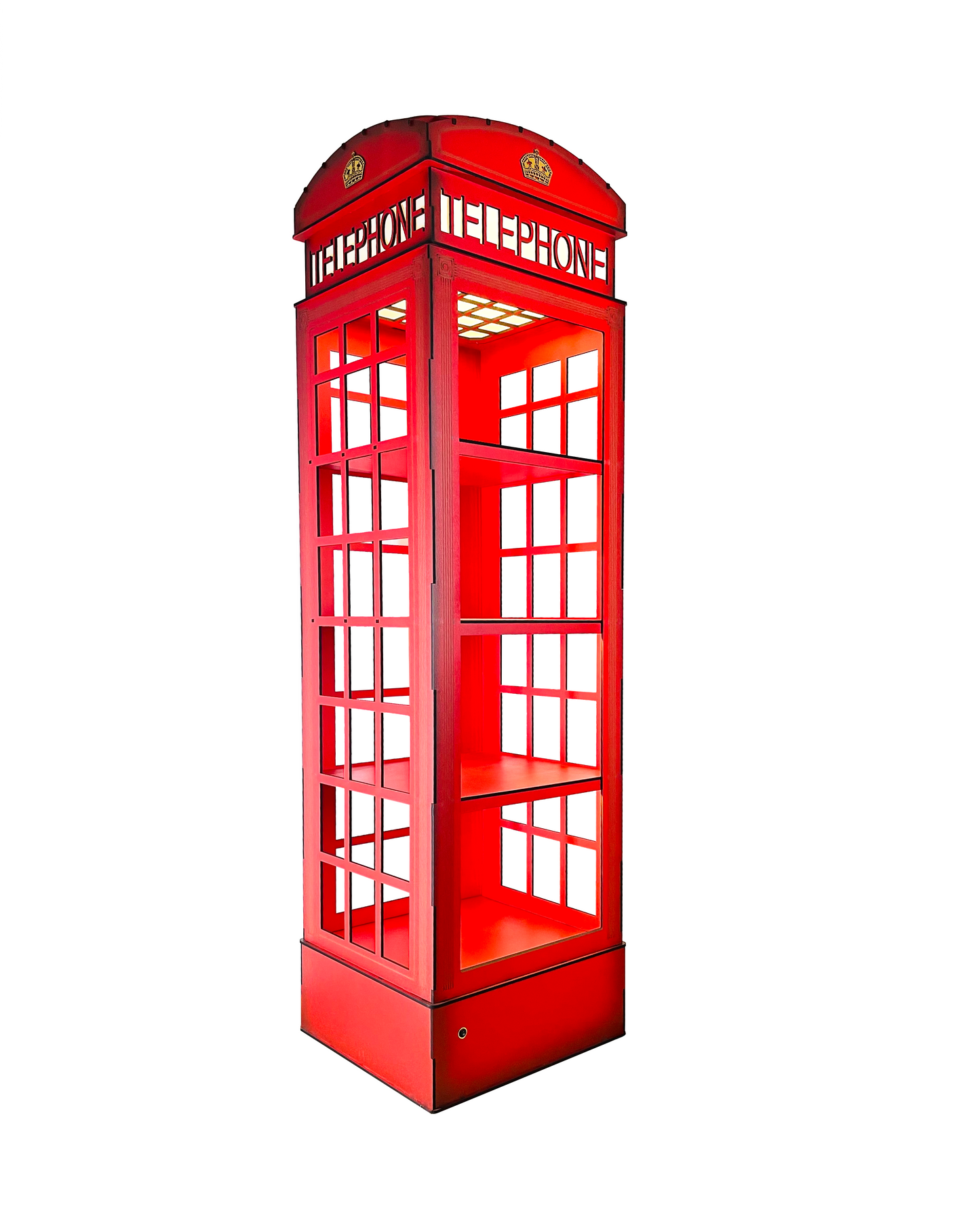 Standart Dekoratif İngiltere Telefon Kulübesi
