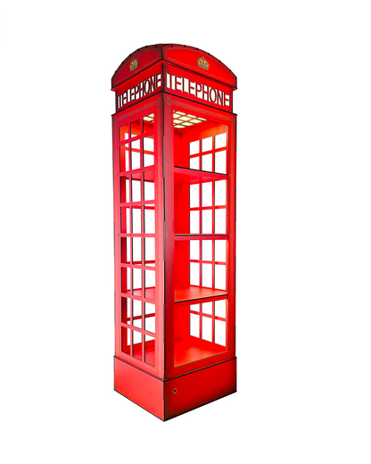Standart Dekoratif İngiltere Telefon Kulübesi