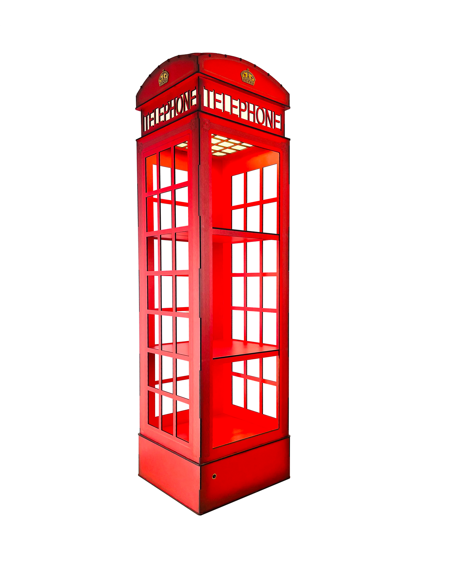 Standart Dekoratif İngiltere Telefon Kulübesi