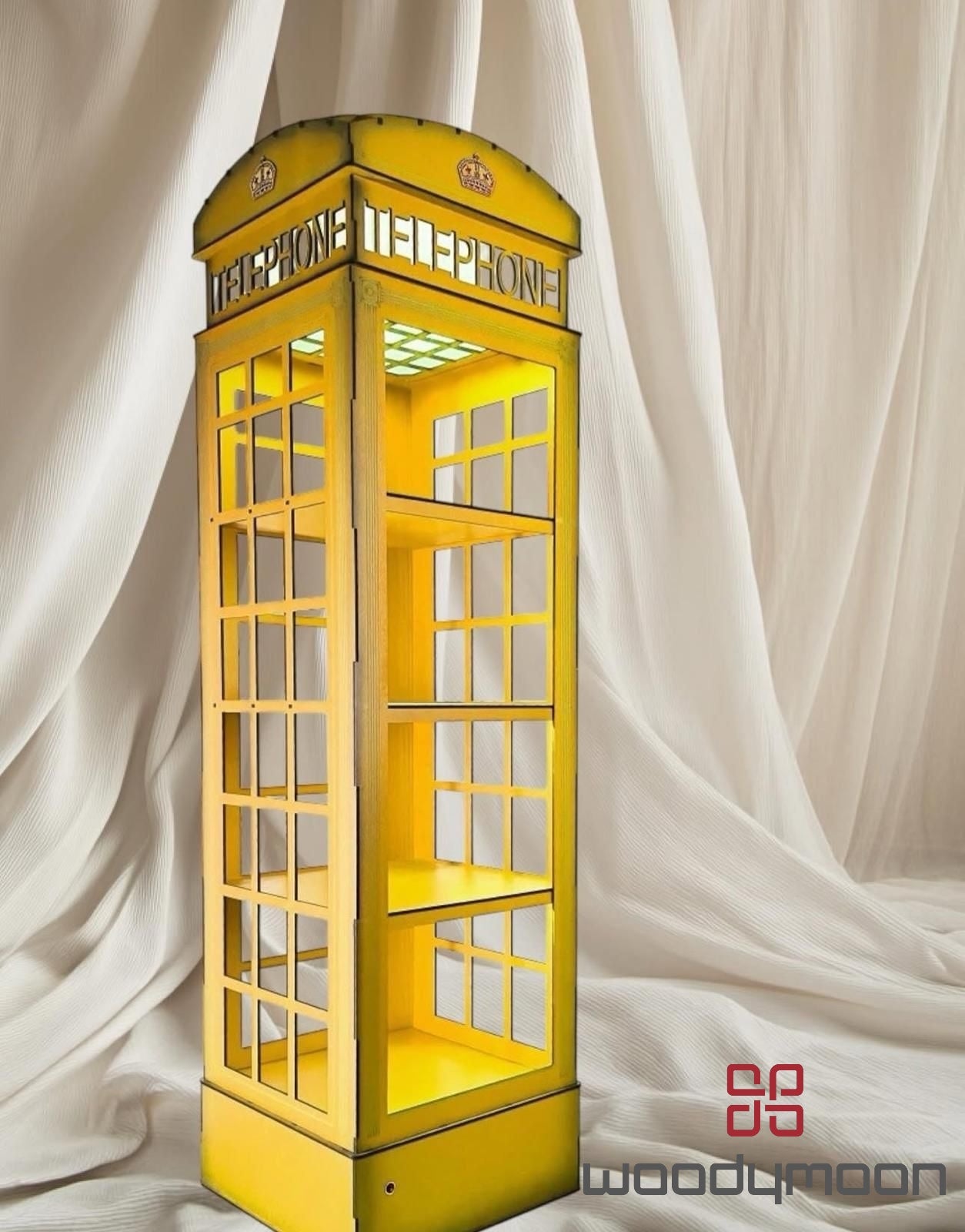 Standart Dekoratif İngiltere Telefon Kulübesi