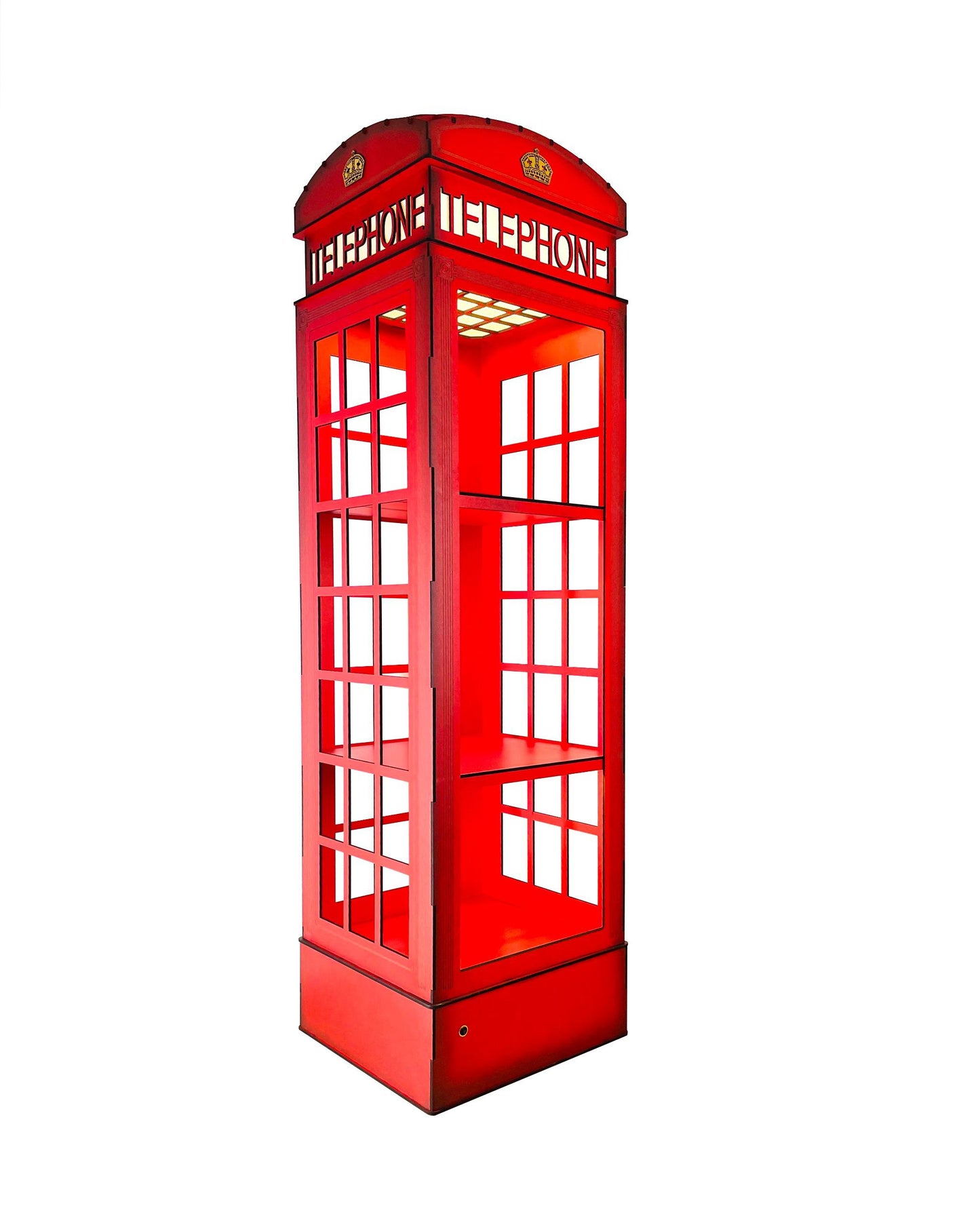 Standart Dekoratif İngiltere Telefon Kulübesi