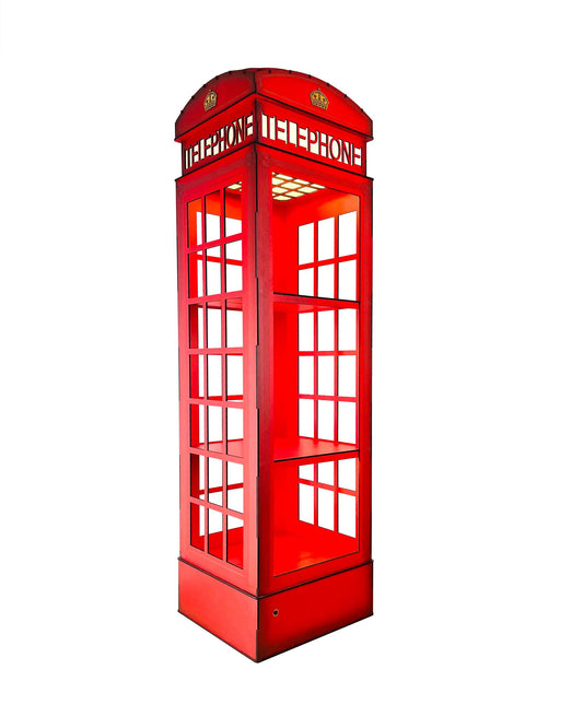Standart Dekoratif İngiltere Telefon Kulübesi
