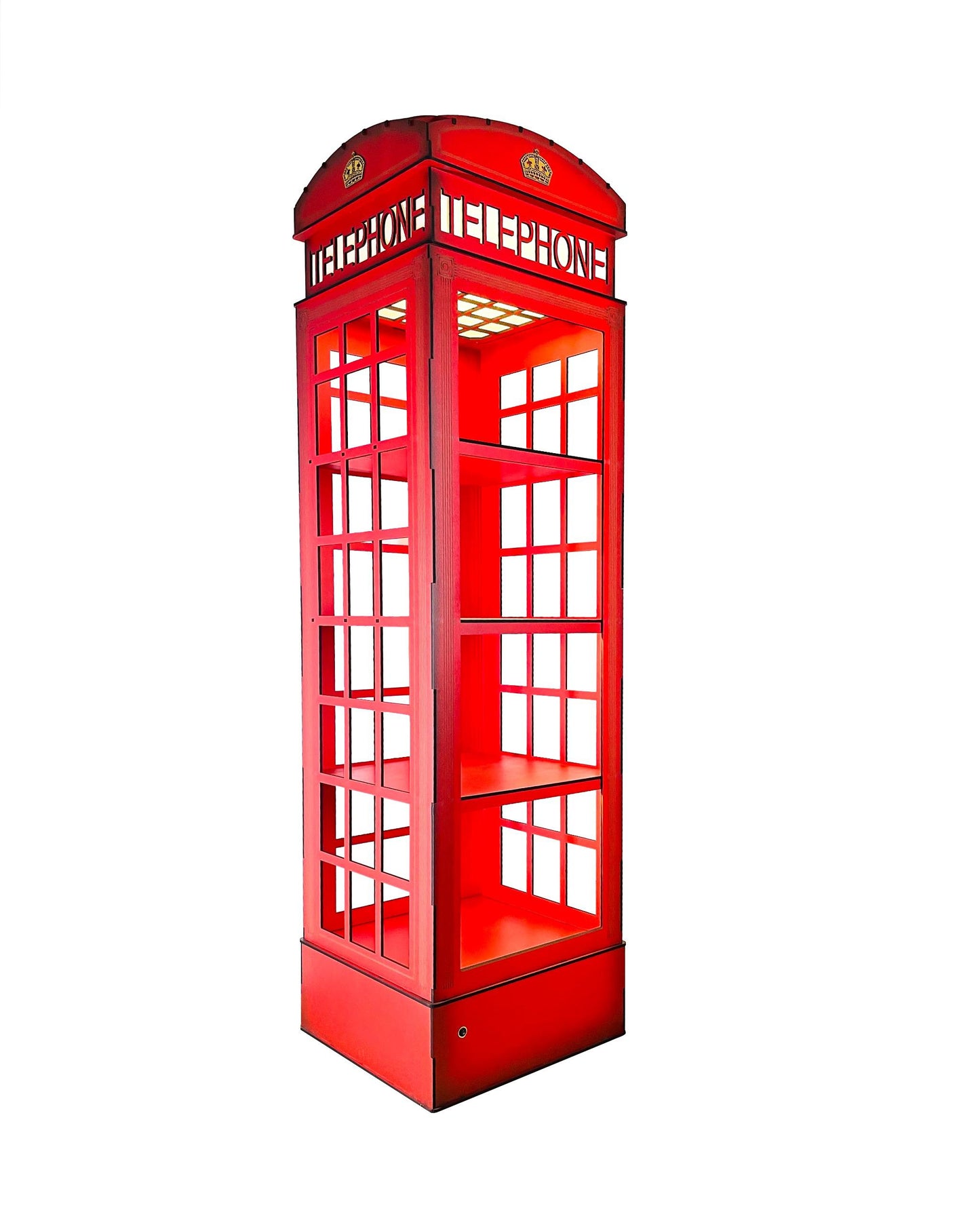 Standart Dekoratif İngiltere Telefon Kulübesi